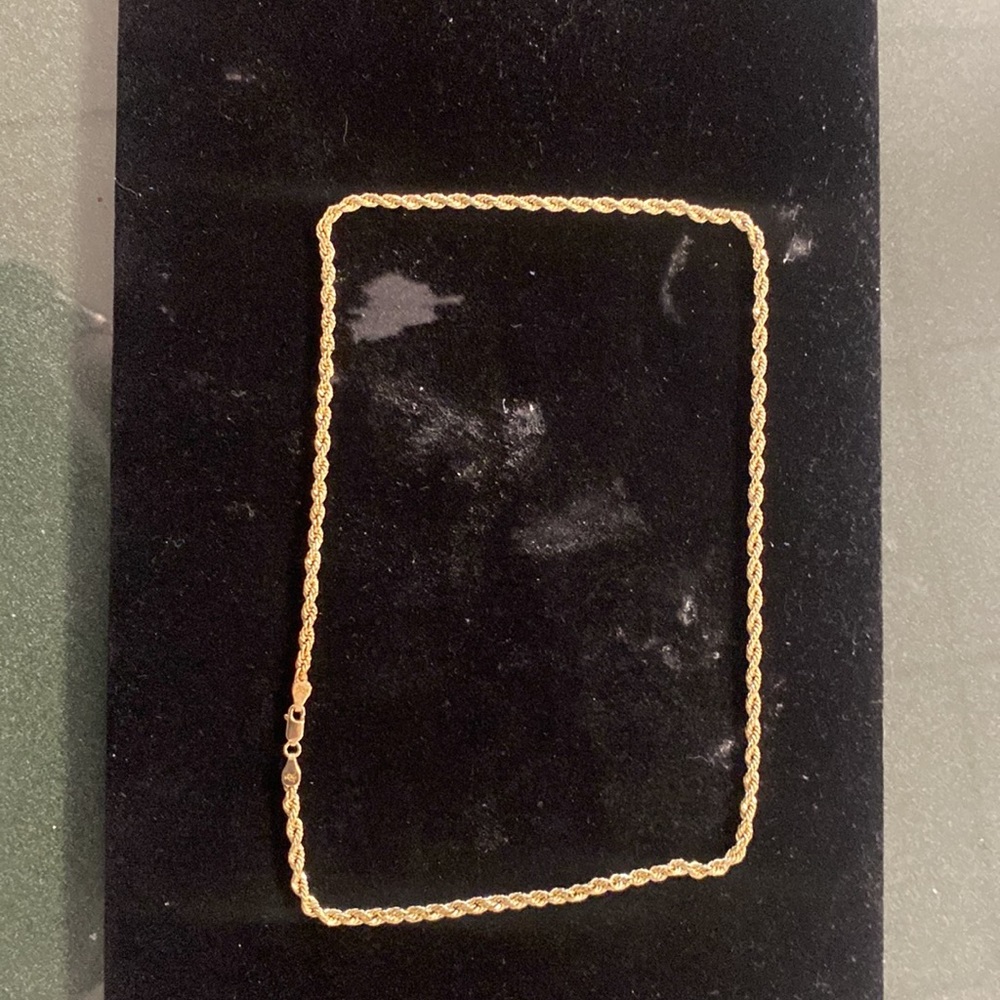 14k gold chain real gold for men and women